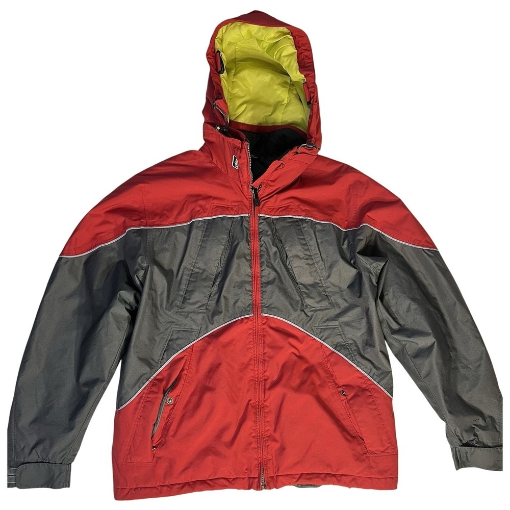 Vintage Volcom Thermonite Jacket Mens Small Snowboarding Skiing Winter Rare